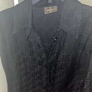 Fendi logo tunic